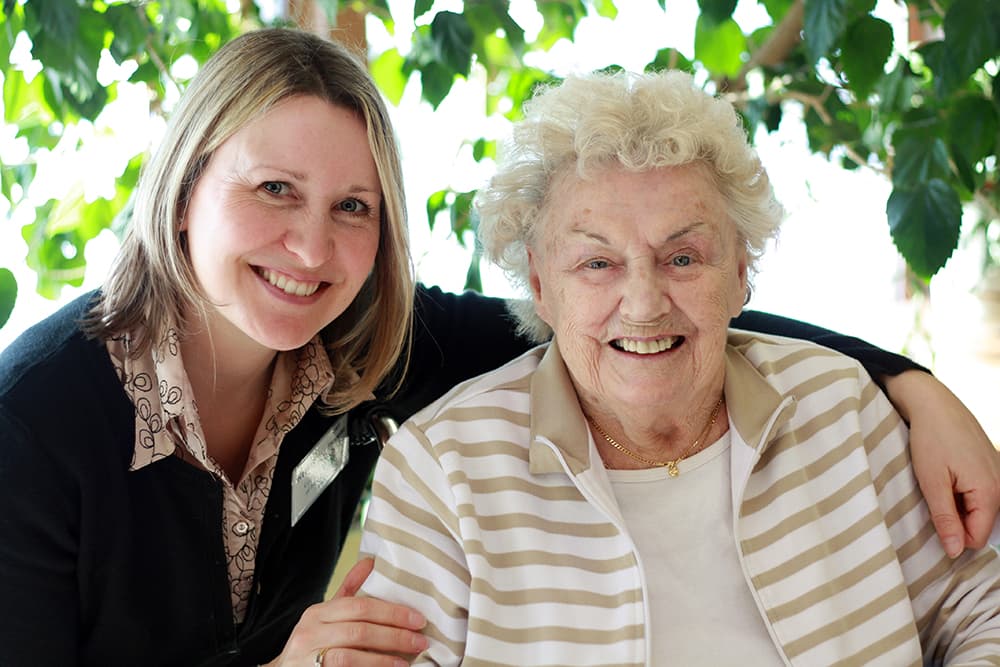 Family visiting resident at Skagit River